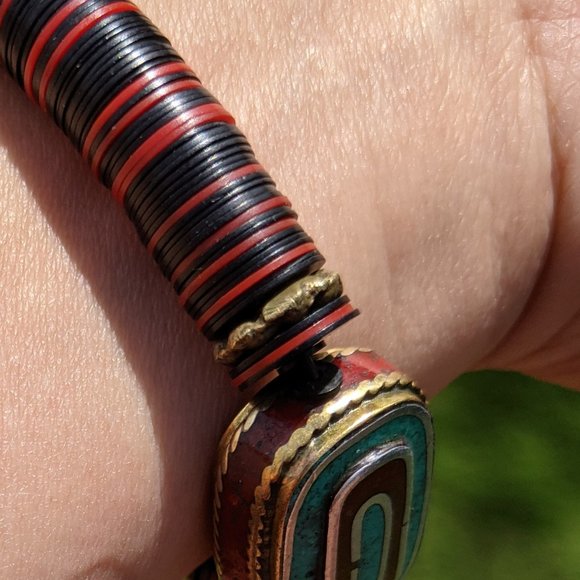Gorgerous African Bead Bracelet - Picture 7 of 7
